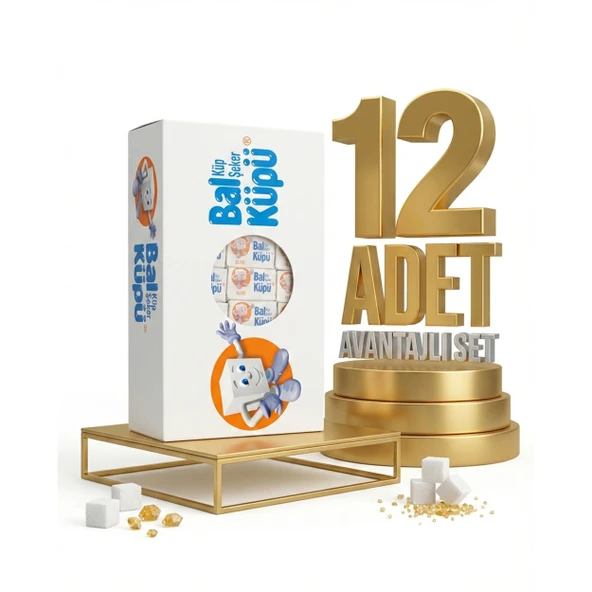 Balküpü Elite Küp Şeker 12x750 Gr ürün görseli 1