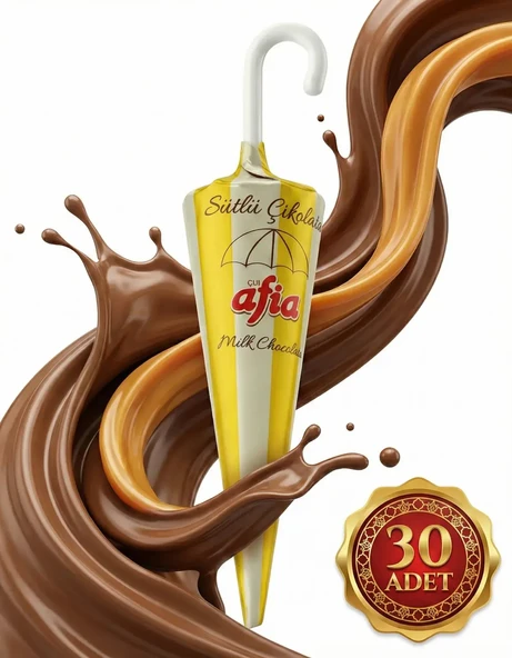 Afia Şemsiye Çikolata 30x25 Gr - Resim 6