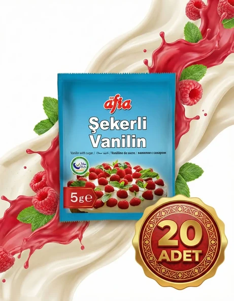 Afia Şekerli Vanilin 20x10lu - Resim 4