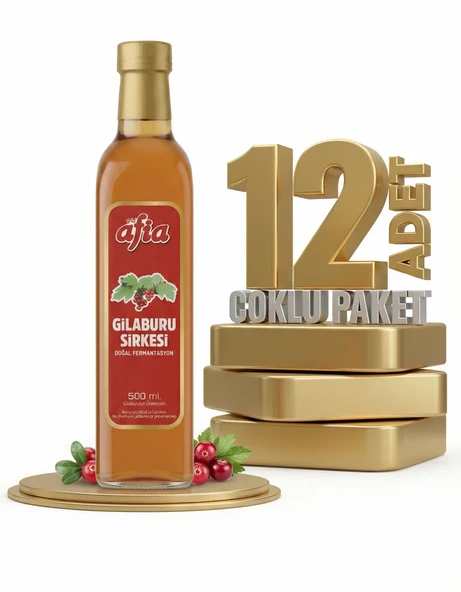Afia Gilaburu Sirkesi Şişe 12x500 Ml - Resim 2