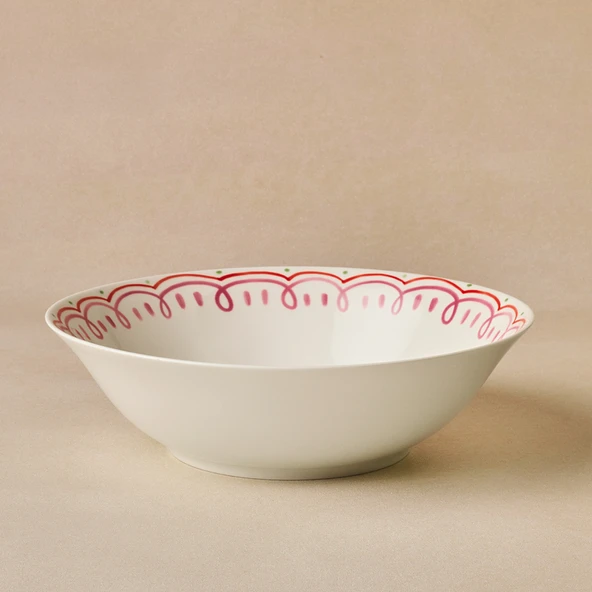 Karaca Cherry Time Salata Kasesi 23 cm - Resim 2