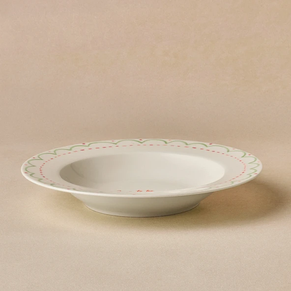 Karaca Cherry Time Çukur Tabak 20 cm - Resim 3