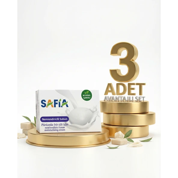 Safia Nemlendirici Güzellik Sabunu 3x90 Gr ürün görseli 1
