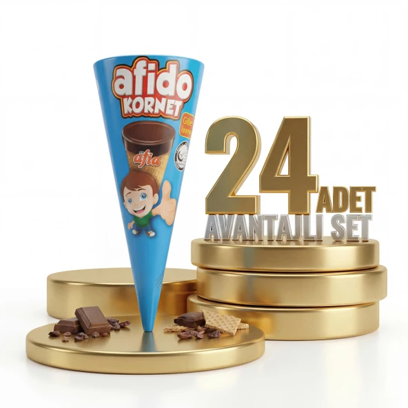 Afia Afido Kornet 24x25 Gr ürün görseli 1