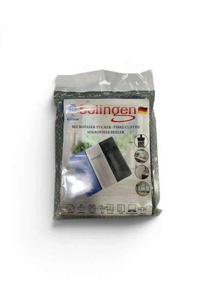 Solingen Mikrofiber Bez 3'lü ürün görseli 1