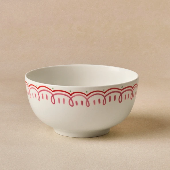Karaca Cherry Time Noodle Kase 14 cm ürün görseli 1