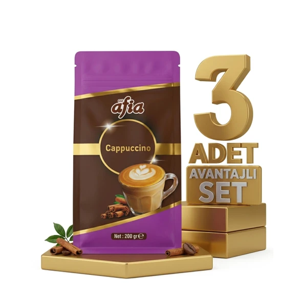 Afia Kapuçino 3x200 Gr - Resim 2