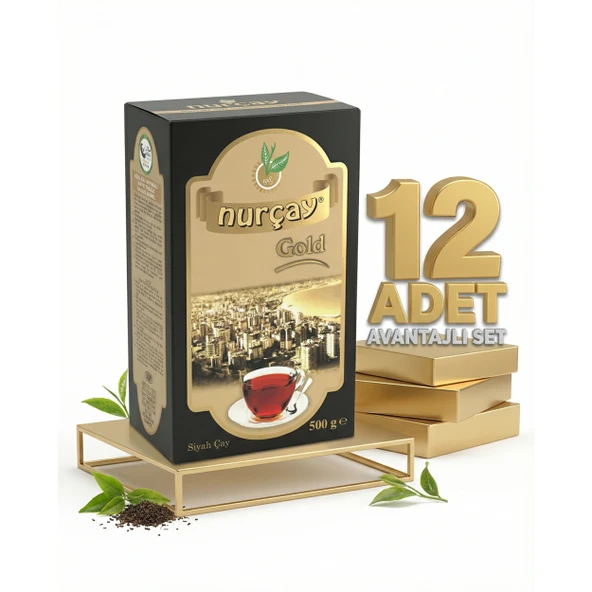 Nurçay Gold Kutu 12x500 GR ürün görseli 1
