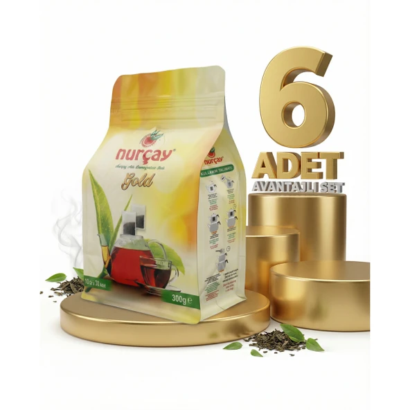 Nurçay Gold Paket 6x(10X30 300 GR) ürün görseli 1