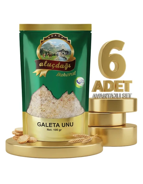 Aluçdağı Galeta Unu 6x100 Gr - Resim 2