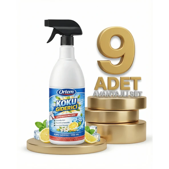 Ortem Koku Giderici 9x1000 Ml ürün görseli 1