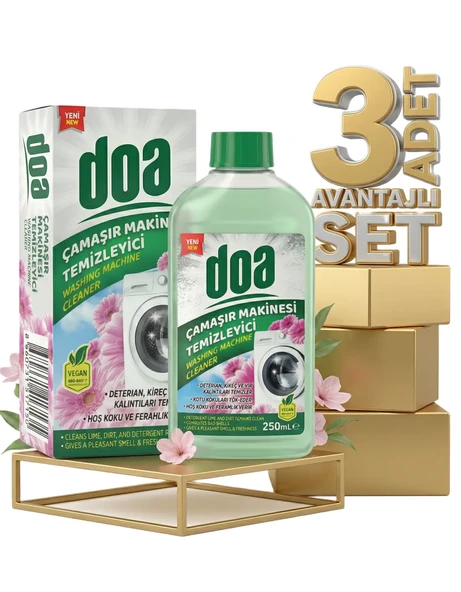 Doa Çamaşır Makinesi Temizleyicisi 3x250 Ml ürün görseli 1
