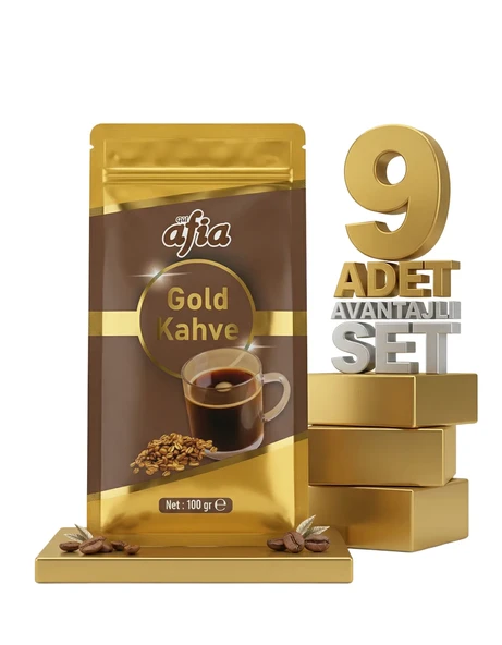 Afia Gold Kahve 9x100 Gr ürün görseli 1