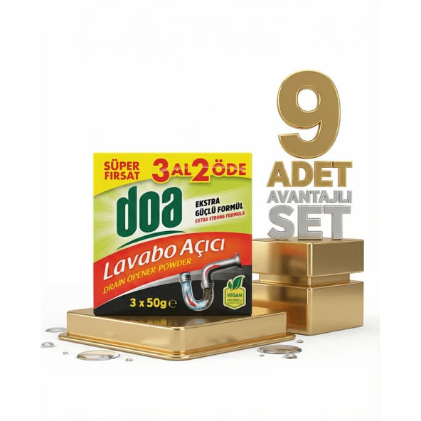 Doa Toz Lavabo Açıcı x9 ürün görseli 1
