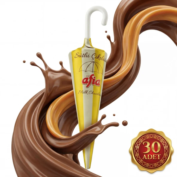 Afia Şemsiye Çikolata 30x25 Gr - Resim 5