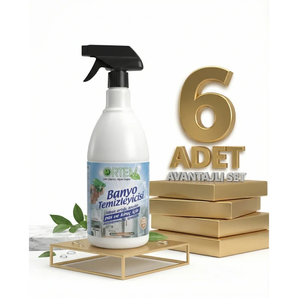 Ortem Banyo Temizleyici 6x750 Ml ürün görseli 1