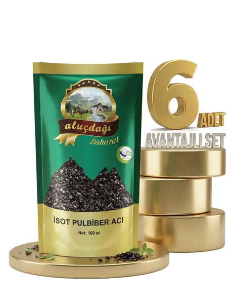 Aluçdağı İsot 6x100 Gr ürün görseli 1