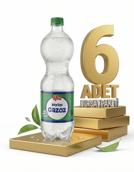 Afia Keyfim Gazoz 6x1 Lt ürün görseli 1