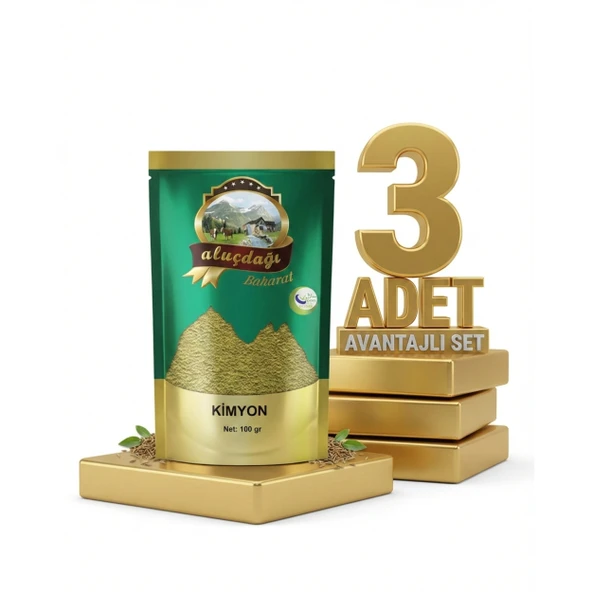 Aluçdağı Kimyon 3x100 Gr ürün görseli 1