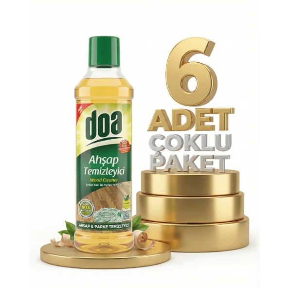 Doa Ahşap Temizleyicisi 6x1000 Ml ürün görseli 1