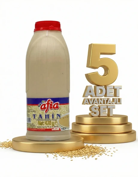 Afia Tahin 5x470 Gr ürün görseli 1