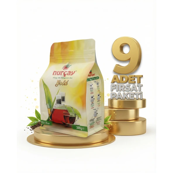 Nurçay Gold Paket 9x(10X30 300 GR) ürün görseli 1