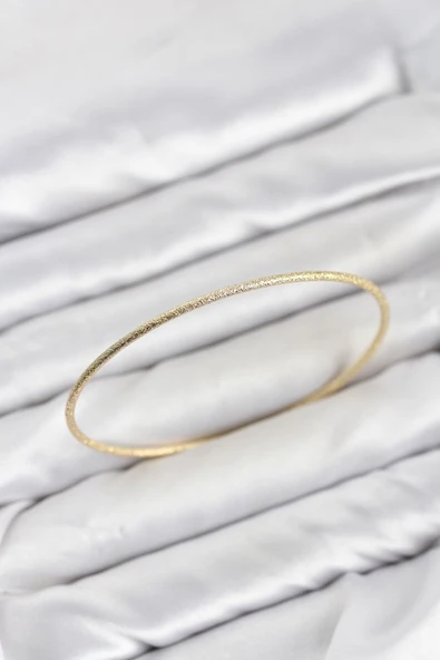 CM Gold Renk Simli Model 65 mm Bilezik TJ-BB8618 ürün görseli 1