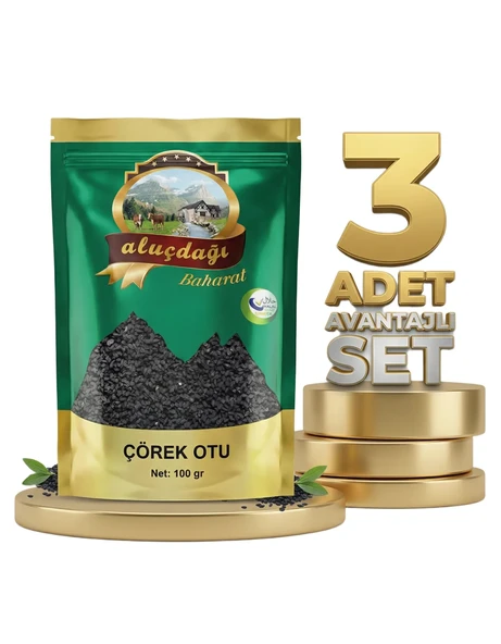 Aluçdağı Çörek Otu 3x100 Gr - Resim 2