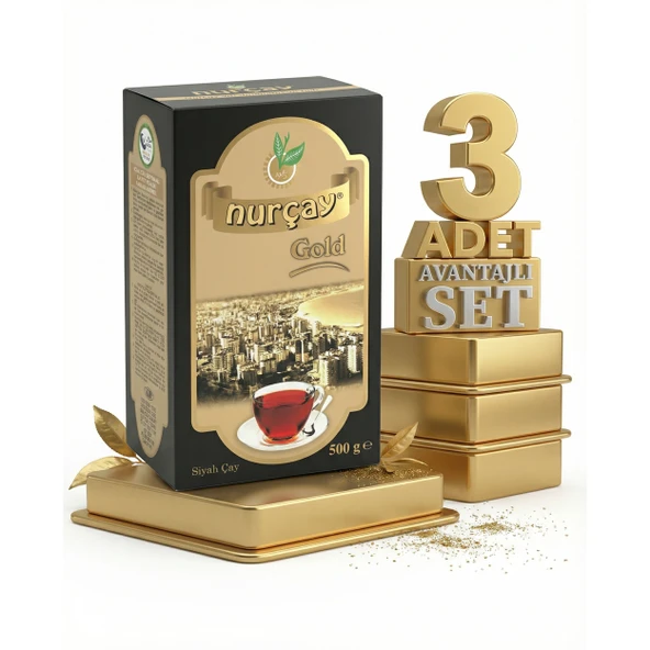Nurçay Gold Kutu 3x500 GR ürün görseli 1