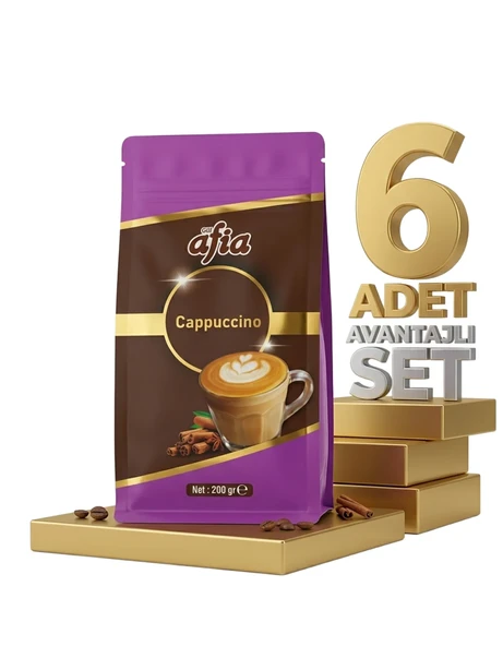 Afia Kapuçino 6x200 Gr - Resim 2