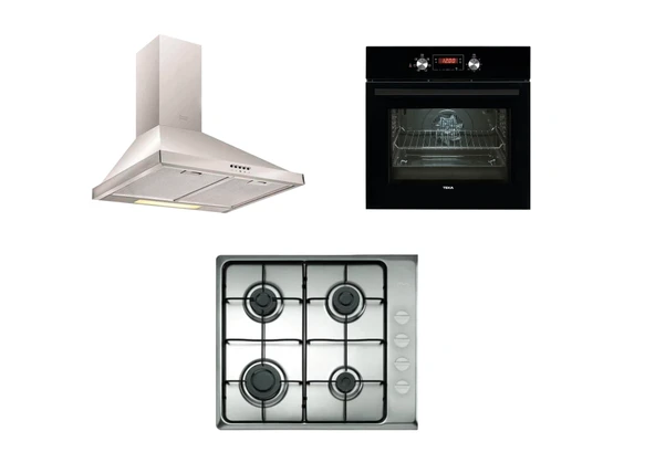 TEKA DF 60 - HAK 625 BK - TEKA OCAK HL LUX 60 3'LÜ SET ürün görseli 1