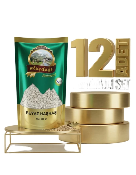 Aluçdağı Beyaz Haşhaş 12x100 Gr - Resim 2