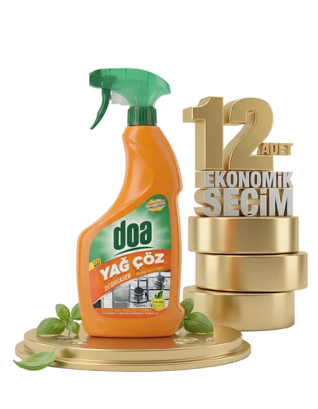 Doa Yağ Çözücü 12x750 Ml - Resim 2