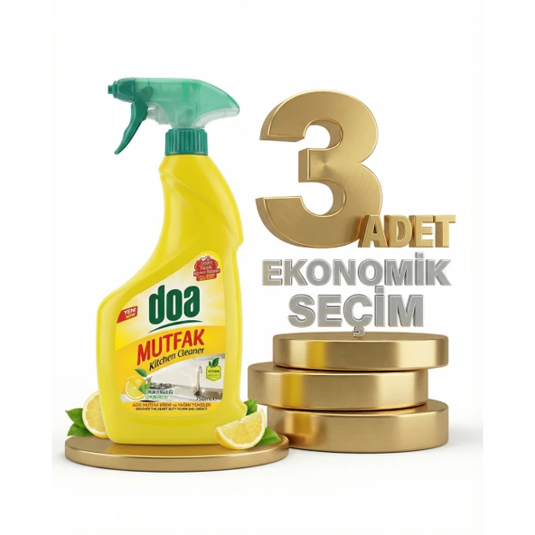 Doa Mutfak Temizleyici 3x750 Ml ürün görseli 1