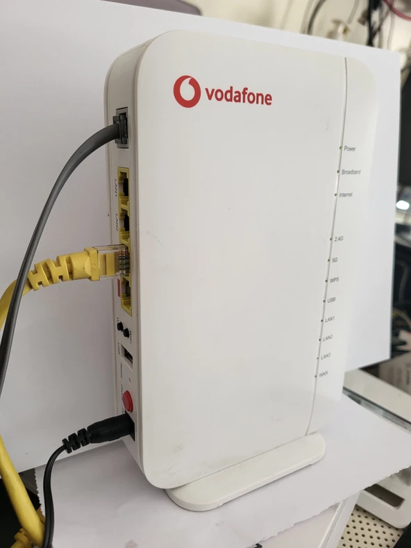 ZTE H1601 AX1800 Dual-Band Wi-Fi 6 VDSL2 Premium Modem Router 2 el KULLANILMIŞ ürün görseli 1