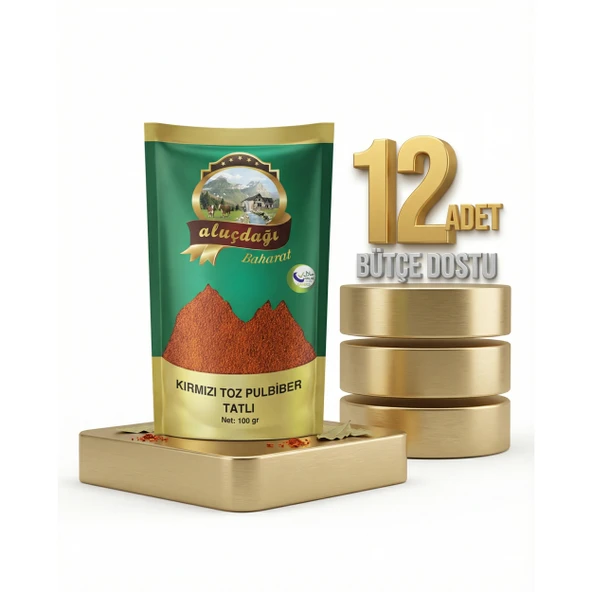 Aluçdağı Pul Biber 12x250 Gr ürün görseli 1