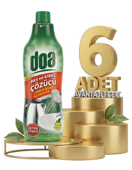 Doa Pas Ve Kireç Çözücü 6x900 Ml - Resim 2