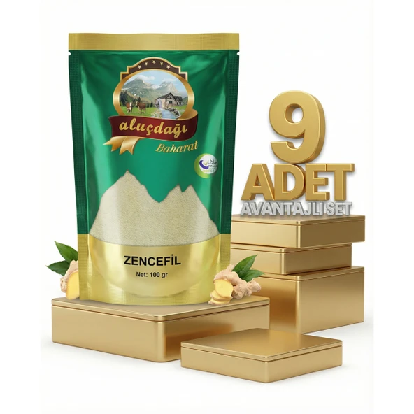 Aluçdağı Zencefil 9x100 Gr - Resim 2