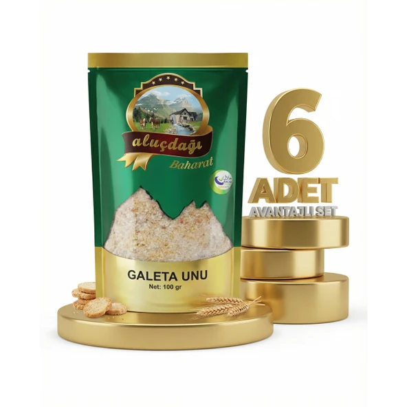 Aluçdağı Galeta Unu 6x100 Gr ürün görseli 1