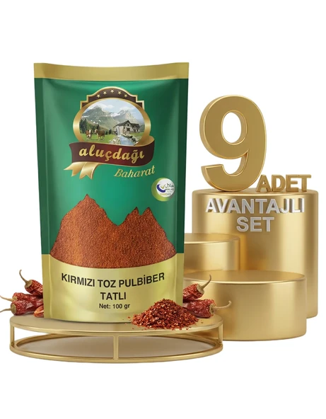 Aluçdağı Pul Biber 9x250 Gr - Resim 3