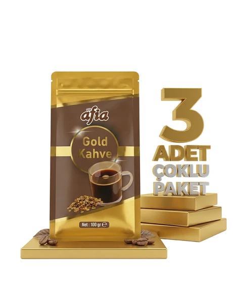 Afia Gold Kahve 3x100 Gr - Resim 2