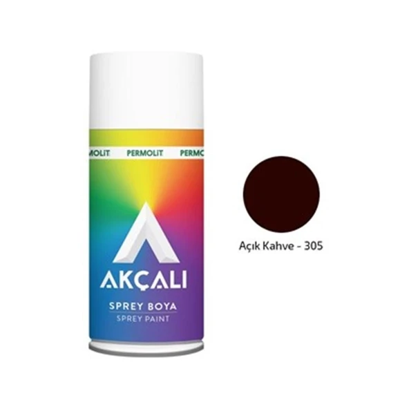 Akçalı Açık Kahve Sprey Boya 400ML ürün görseli 1
