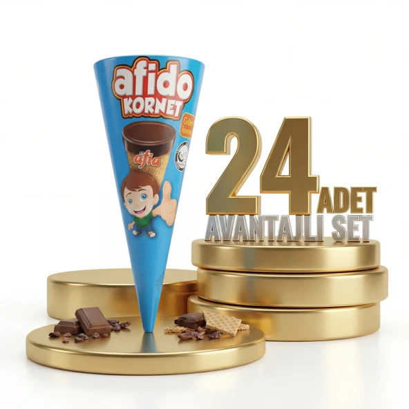 Afia Afido Kornet 24x25 Gr - Resim 4
