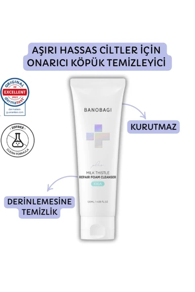 Milk Thistle Onarıcı Cica Plus Köpük Temizleyici 120ml F7364AXNS ürün görseli 1