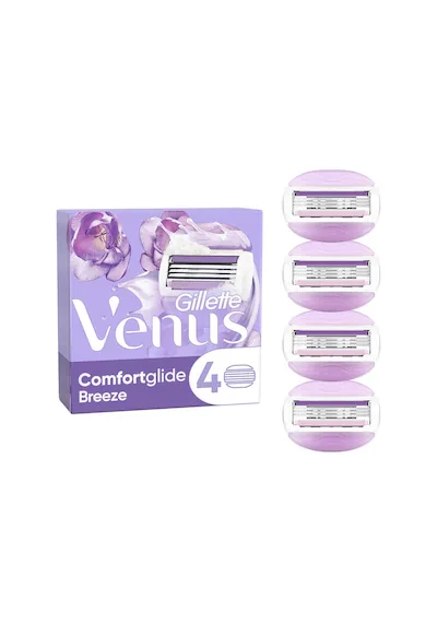 Gillette Venus Comfortglide Breeze 4'lü Yedek Tıraş Bıçağı ürün görseli 1