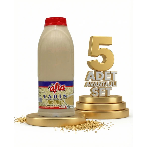 Afia Tahin 5x470 Gr - Resim 2