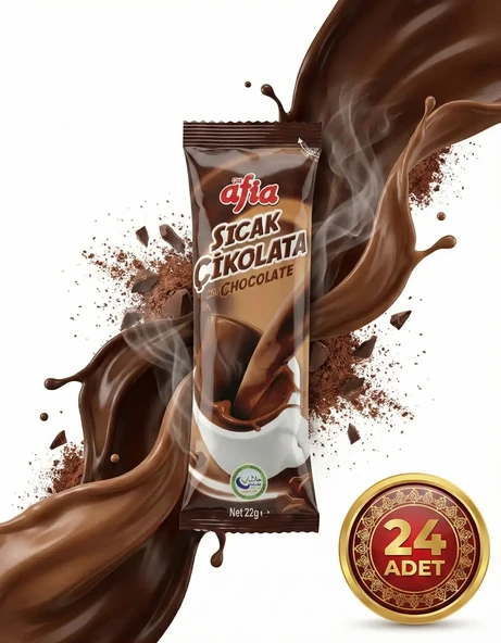 Afia Sıcak Çikolata 24x22 Gr - Resim 4