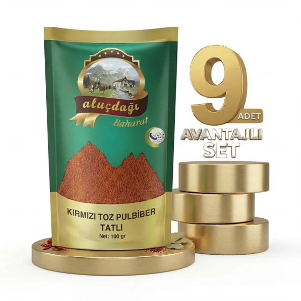 Aluçdağı Pul Biber 9x250 Gr - Resim 4