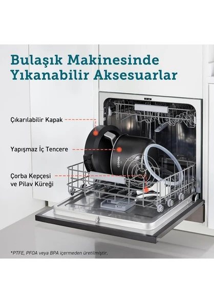 Cosori 9in1 5.7 lt Çok Amaçlı Pişirici ürün görseli 1