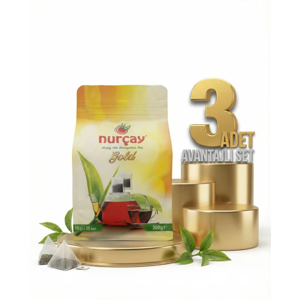 Nurçay Gold Paket 3x(10X30 300 GR) ürün görseli 1